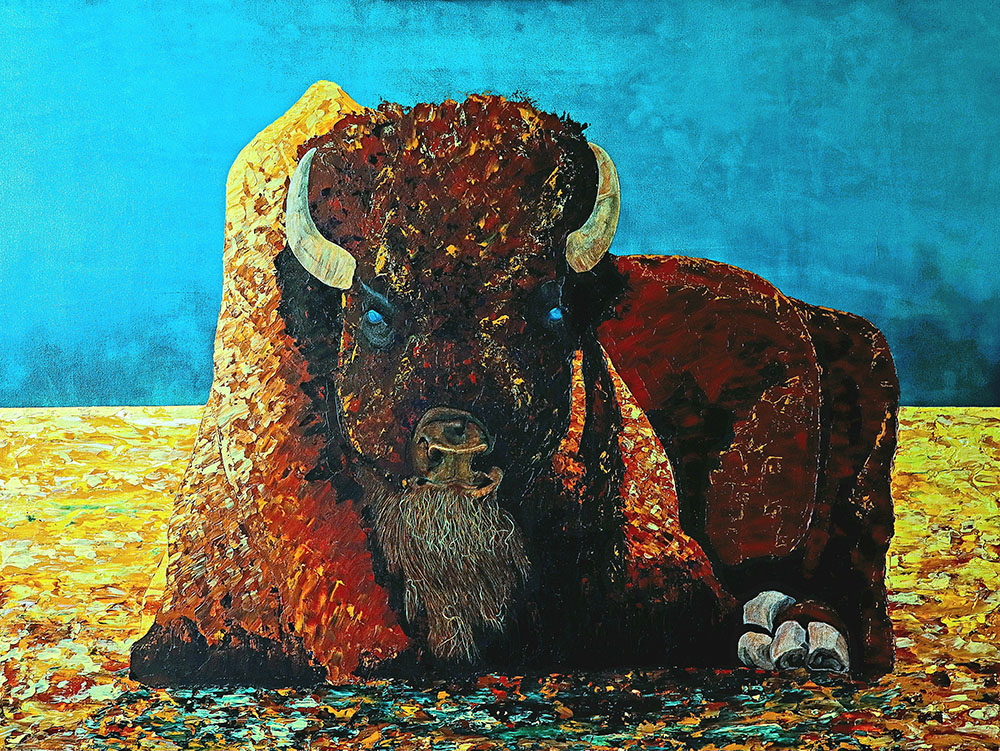 Dylan Montanio BUFFALO AFTER A SPRING STORM